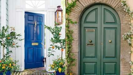 Ev dekorasyonunda kullanılan iç kapı renkleri nelerdir? İç kapılar için ideal renkler