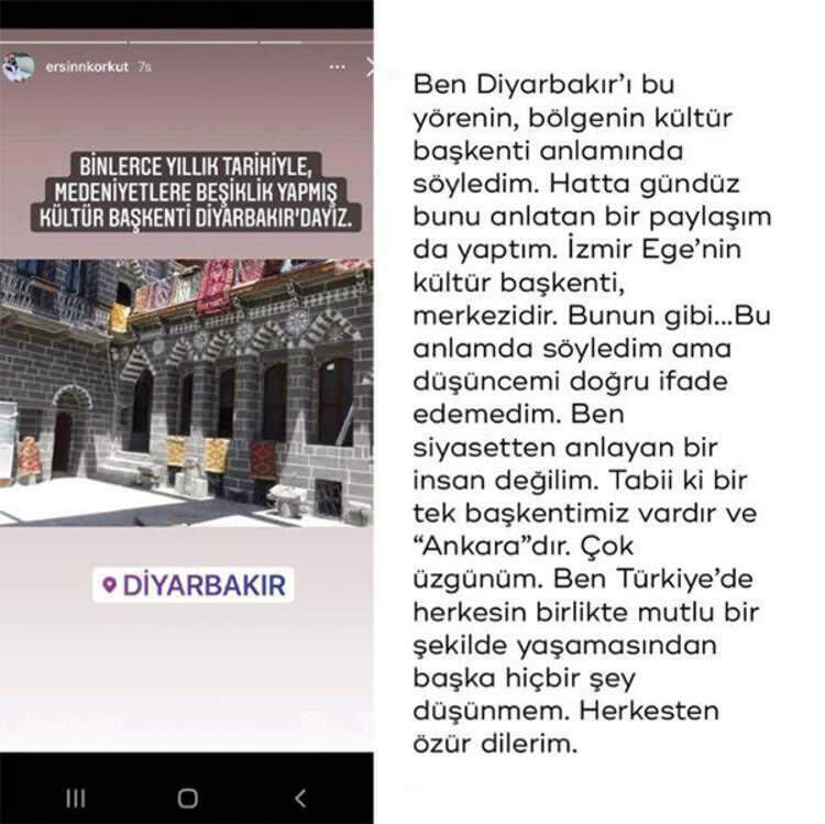 Tepki yağmıştı! Ersin Korkut'tan 'Diyarbakır' açıklaması...
