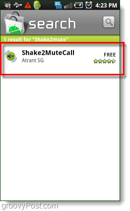 arama android pazarı shake2mutecall