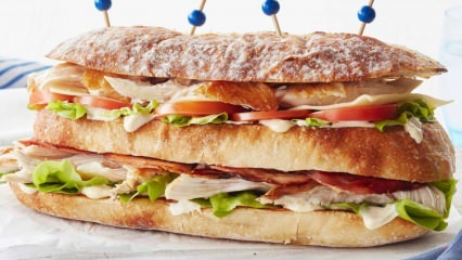 Kulüp sandviç (Club Sandwich) nasıl yapılır? Evde kulüp sandviç tarifi