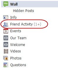 facebook sayfası arkadaş etkinliği