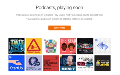 google play podcast'leri memnuniyetle karşılıyor