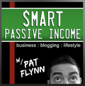 Pat Flynn'in Akıllı Pasif Gelir podcast'i Shane'in dikkatini çekti.