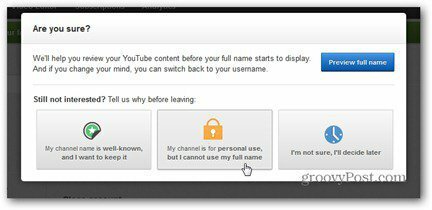 youtube gerçek adı tam adı kullanmayı reddediyor
