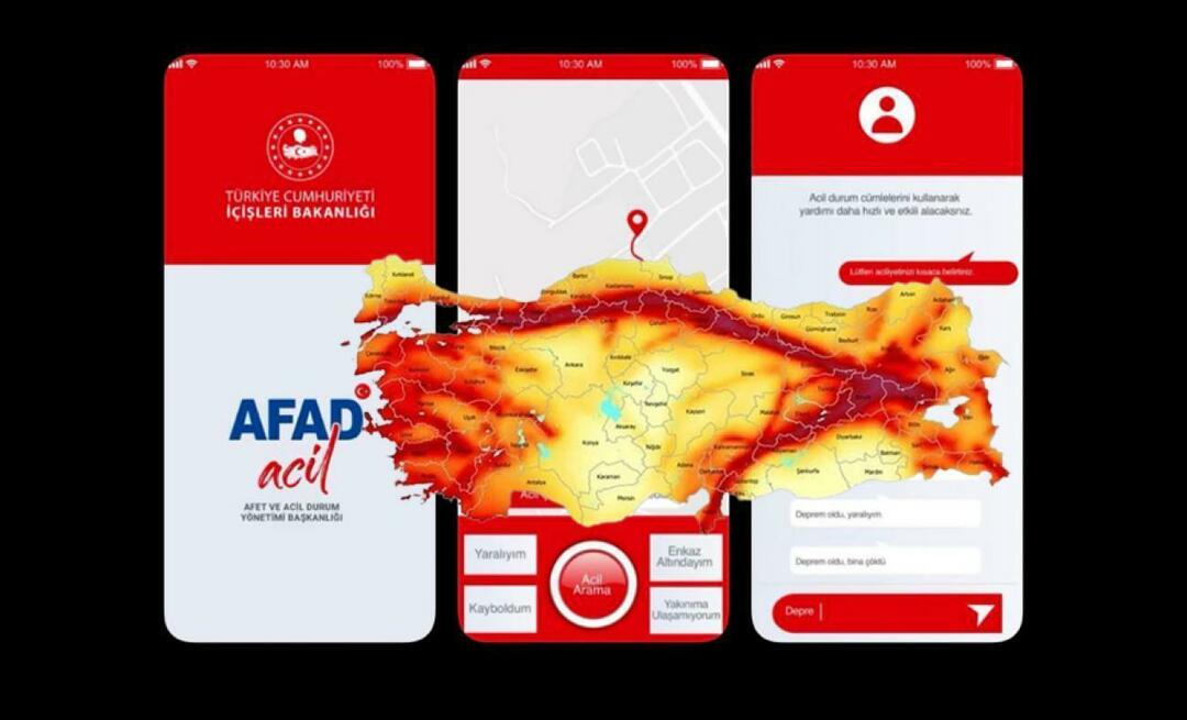 AFAD uygulamasından ev deprem riski sorgulanır mı? AFAD'dan deprem harita uygulaması