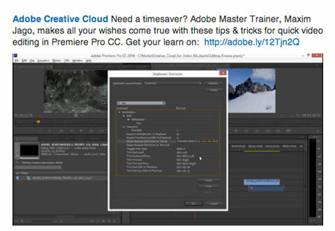 linkedin'de adobe creative cloud içeriği