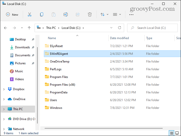 Windows 11'de Gizli Dosya ve Klasörler Nasıl Gösterilir