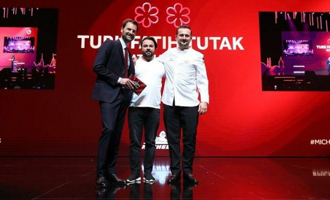 Türk gastronomi başarısı dünyada tanındı! Tarihte ilk kez Michelin Yıldızı verildi