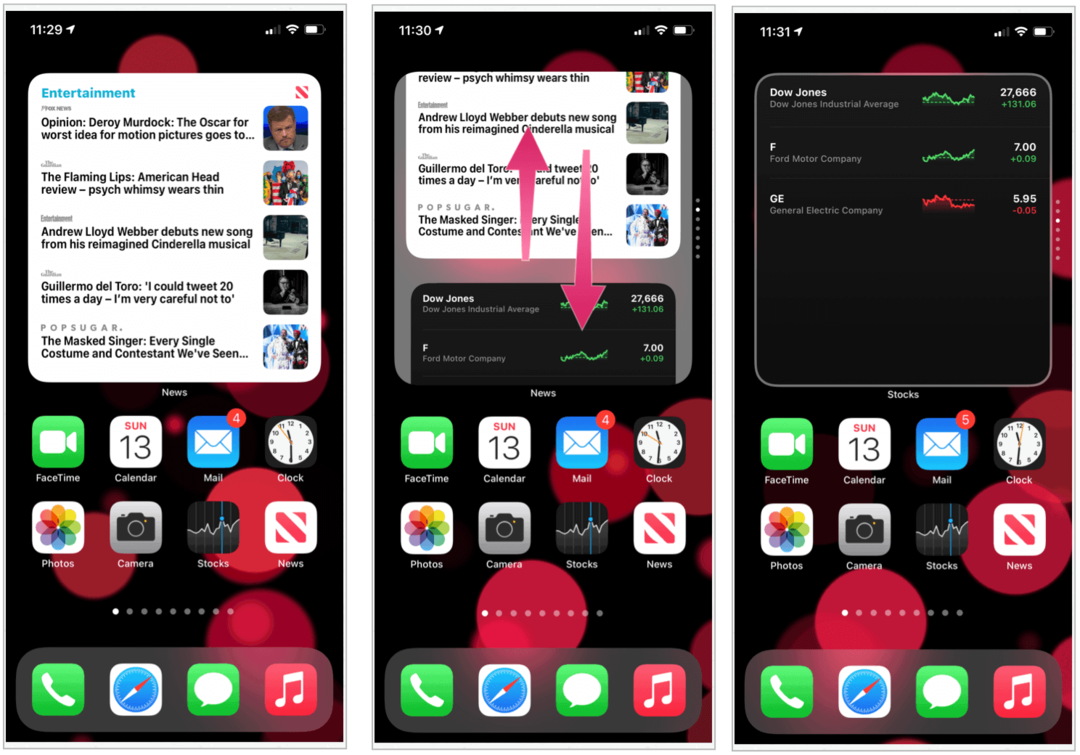 İPhone'da iOS 14'te Widget'ları Kullanma