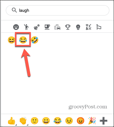 google dokümanlar emoji seç