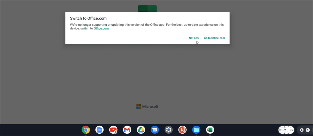 Bir Chromebook'ta Microsoft Office Nasıl Kullanılır