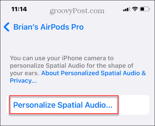 Apple AirPods'ta Uzamsal Sesi Kullanın