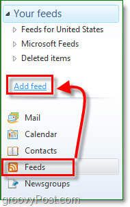 Windows Live Mail'e RSS beslemesi ekleme