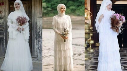 2018 yılının trend nikah elbiseleri