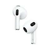 Apple AirPods (3. Nesil) MagSafe Şarj Kılıflı Kablosuz Kulaklık. Mekansal Sese, Tere ve Suya Dayanıklı, 30 Saate Kadar Pil Ömrü. iPhone için Bluetooth Kulaklık