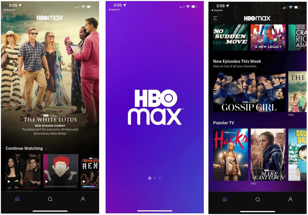 En İyi iPhone Uygulamaları HBO Max