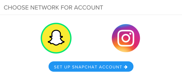 Snapchat hesabınızı Snaplytics'e bağlayın.