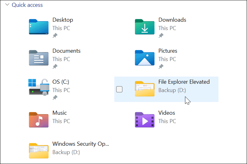 Windows 11 dosya gezginini yönetici olarak çalıştırın