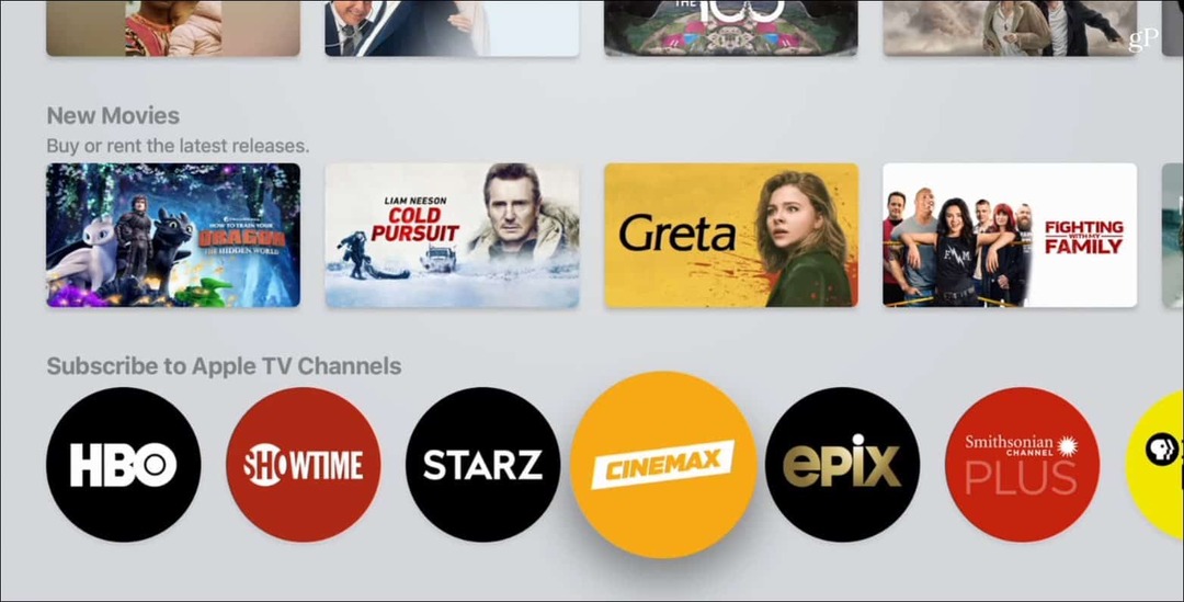 Yeni Apple TV Uygulamasında Premium Kanallara Abone Olma