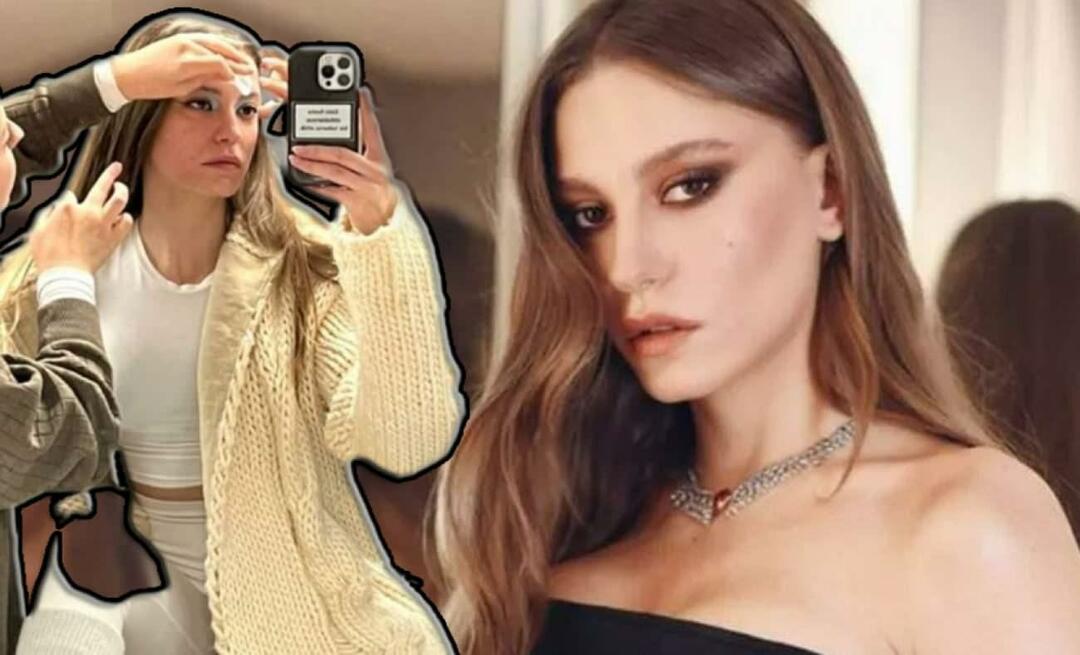 Serenay Sarıkaya paylaştı! Telefon kılıfındaki o detay sosyal medyayı çalkaladı! Sizin hasta...