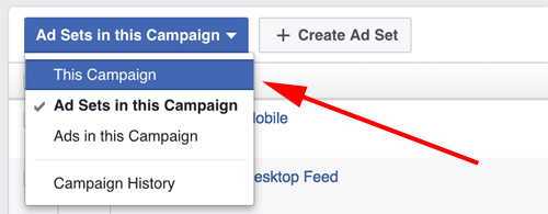 facebook reklam yöneticisi seçme kampanyası
