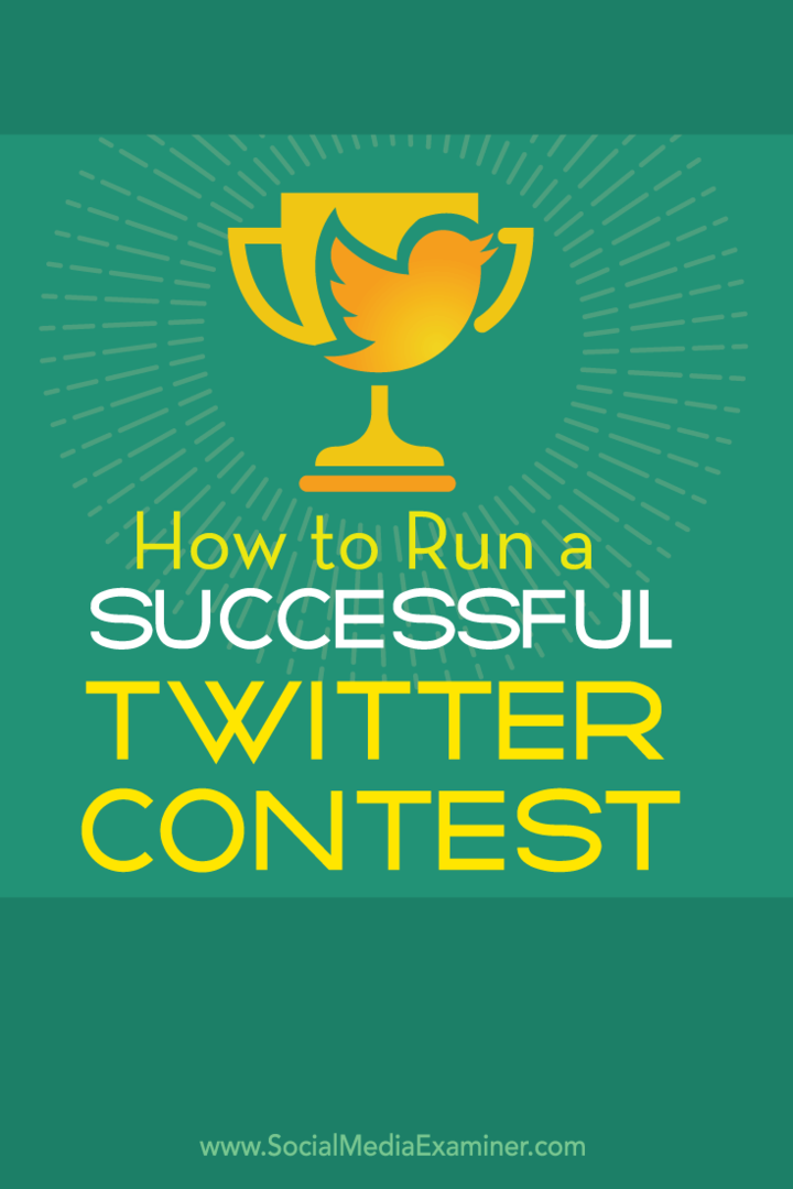 Başarılı Bir Twitter Yarışması Nasıl Düzenlenir: Sosyal Medya Denetçisi
