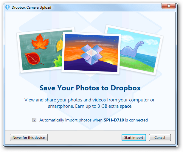 Fotoğraflarınızı Dropbox'a Otomatik Olarak Kaydetmeyi Devre Dışı Bırakma