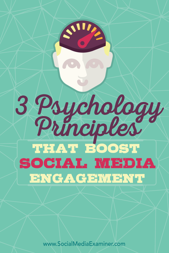 sosyal medya katılımını iyileştirmek için üç psikoloji ilkesi
