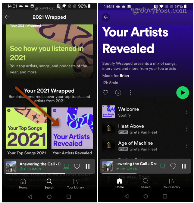 Sanatçılarınız Spotify'ı Tanıttı