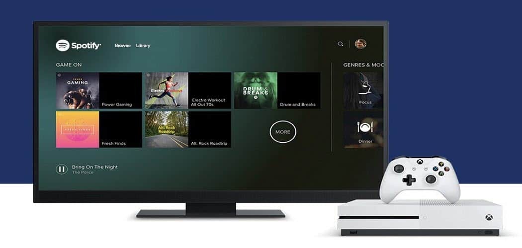 Xbox One'da Spotify Müzik'i Android, iOS veya PC'den kontrol edin
