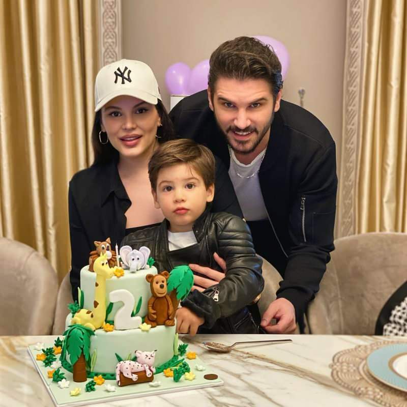 Almeda Abazi ve Tolgahan Sayışman'ın oğlu Efehan 2 yaşında!