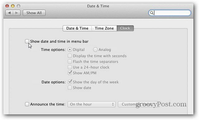 Mac OS X: Menü Çubuğuna Temel Takvim Ekleme