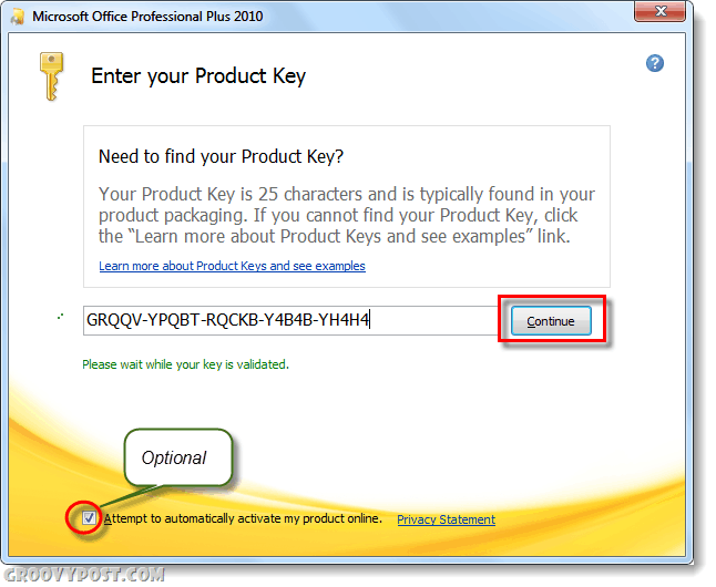 Microsoft Office 2010 Ürün Anahtarlarını Değiştirme