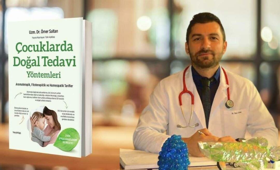 Uzm. Dr. Ömer Saltan'ın yeni kitabı "Çocuklarda Doğal Tedavi Yöntemi" raflarda