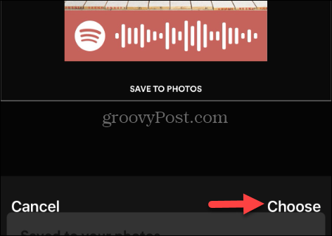 telefon spotify'ından fotoğraf seç