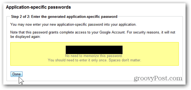 google tek kullanımlık şifreler - şifreyi kopyala
