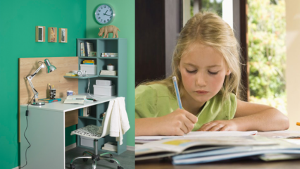Çocuklar için çalışma odası nasıl dizayn edilir? Sakinlik veren etkili dekorasyon önerileri