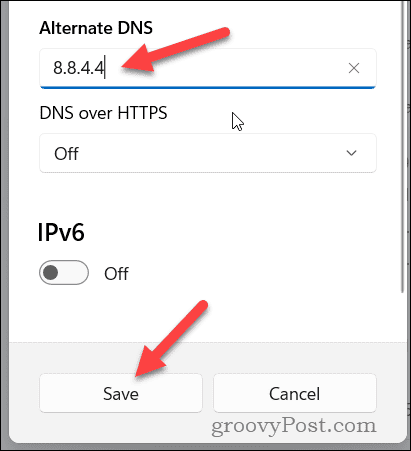 Windows 11'de alternatif DNS ayarlarını belirleme