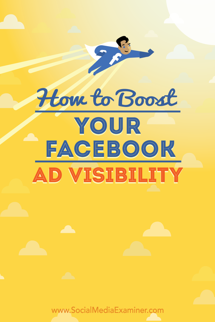facebook reklam görünürlüğünü nasıl artırabilirim