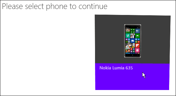 Windows Phone'u Geri Yükleme