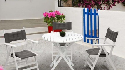 Bahçe ve teraslar için şık ve rahat sandalye modelleri