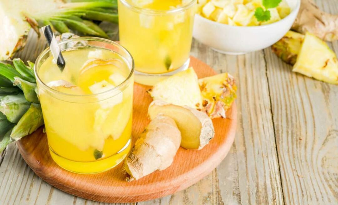 Ödemsavar limonata nasıl yapılır? Ananaslı ödem atan detoks tarifi! Ödem atan detoks tarifi