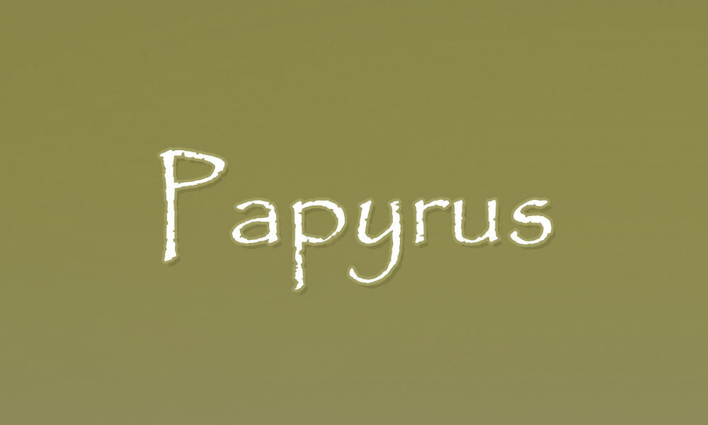 5 - Papirüs