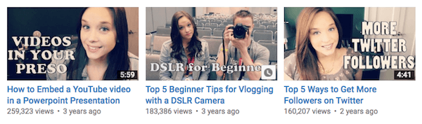 Vlog'larınız için değerli içerikler oluşturun ve bunları uzmanlığınızı sergilemek için kullanın.