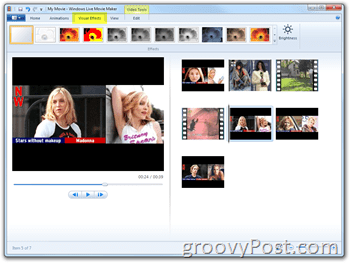 Microsoft Windows Live Movie Maker - Nasıl Yapılır Ev Filmleri Madonna