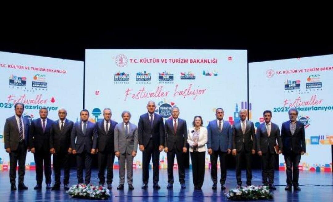 Türkiye Kültür Yolu Festivalleri Anadolu'ya heyecan getirdi!