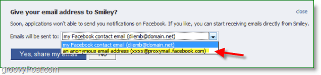 Facebook e-posta spam ekran görüntüsü - proxy ayar ayarı değil