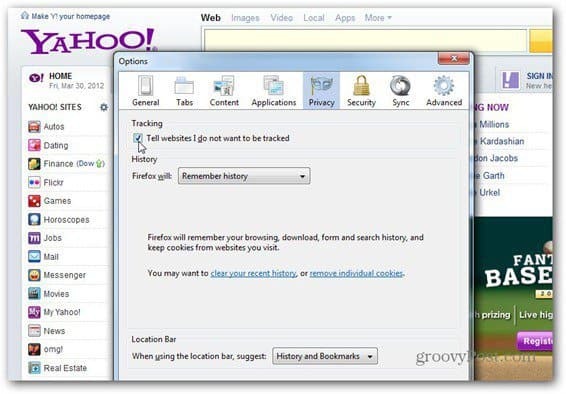 Yahoo Kucaklaşmaları İzlemiyor: Nasıl Etkinleştirilir
