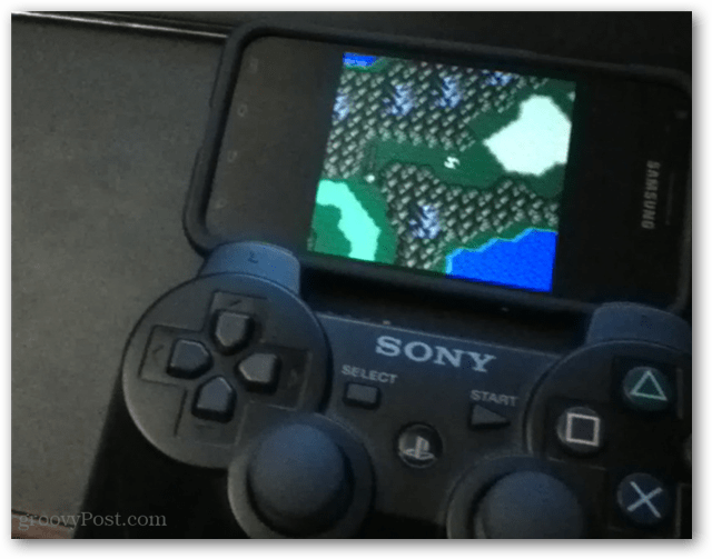 PS3 Oyun Kumandasını Android Telefonunuza Kablosuz Olarak Bağlayın