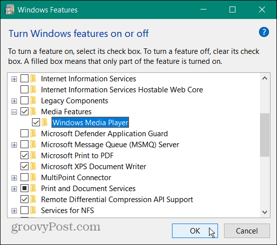 Windows 10'da bir VOB Dosyası Oynatın